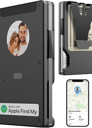 Тонкий гаманець з e-ink-дисплеєм findxeink air wallet pro гаманець із вбудованим mfi-чипом