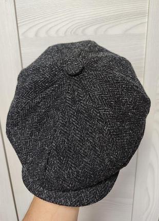 Чорно-сіра восьмиклинка harris tweed