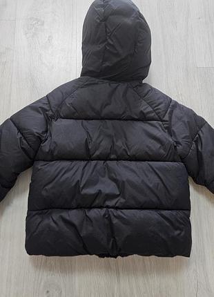 Куртка дитяча zara чорна 3