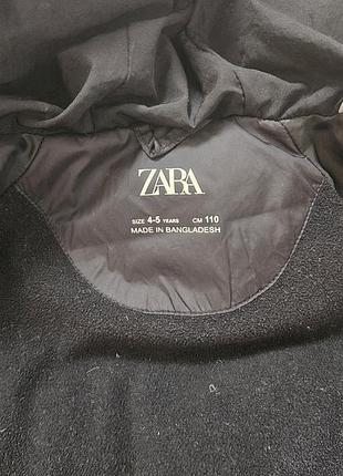 Куртка дитяча zara чорна 5