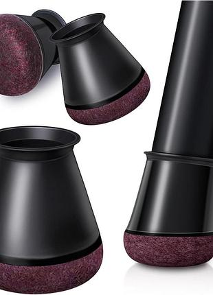 24шт. накладки на ножки мебели 32–40 мм furniture leg pads силиконовые накладки с войлочной основой