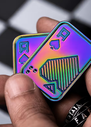 Магнітний фіджет ace rainbow металева іграшка фіджет, подарунок для дорослого