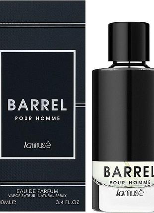 La muse barrel pour homme — чоловічий аромат у східній деревній композиції.