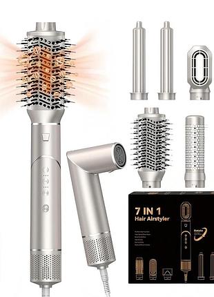 Багатофункціональний стайлер 7 в 1 hair airstyler ukliss hd-3226 1200 вт фен стайлер для укладання волосся