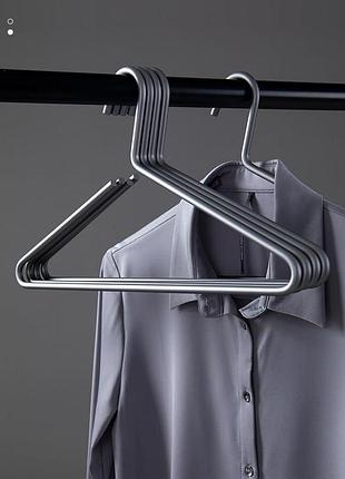 10 шт. вешалки для одежды premium hangers 41,5 см набор алюминиевых вешалок для хранения одежды