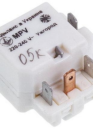 Реле пускове mpv-0.5к 220-240v 0.5a для холодильника nord