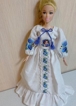 Одежда для куклы барби.праздничное платье для барби