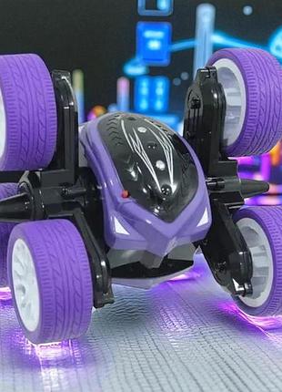 Машинка перевертыш на радио управлении tri wheeler slide n stunt