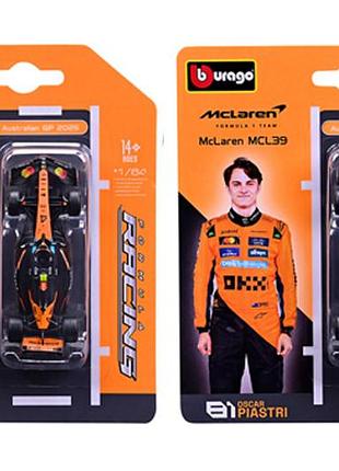 Машина 18-58001 "mclaren"f1" mcl39 1:64 bburago