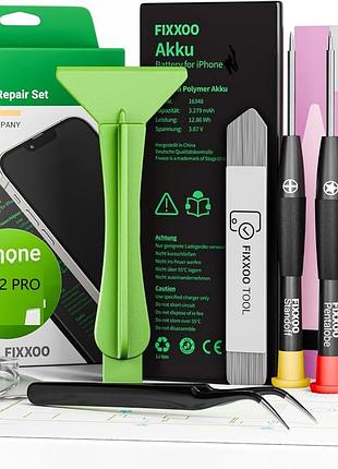 Сменный аккумулятор для iphone 12/12 pro fixxoo akku battery for iphone 12/12 pro 16215 комплект для замены батареи для телефона
