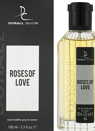 Dorall collection roses of love — туалетна вода 100 мл