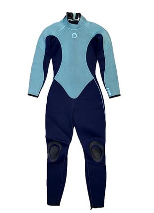Жіночий гідрокостюм decathlon tribord surf 100 4/3 мм