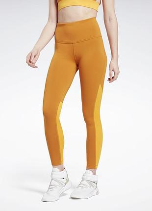 Спортивные леггинсы для фитнеса женские reebok sh beyond the sweat (арт. gu3278)