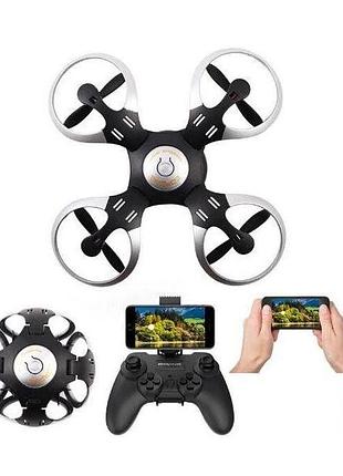 Радиоуправляемый складной квадрокоптер с wi-fi камерой sirius alpha 415 classic