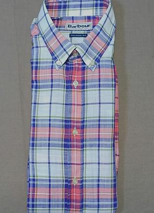 Воротник 40 см barbour size m рубашка в клетку tailored fit 
100% cotton