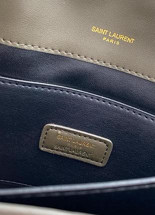 Сумка solferino large green/gold suede 10