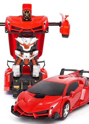 Машинка трансформер lamborghini robot 2667