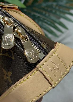 Сумка louis nano alma bag vuitton monogram canvas 5