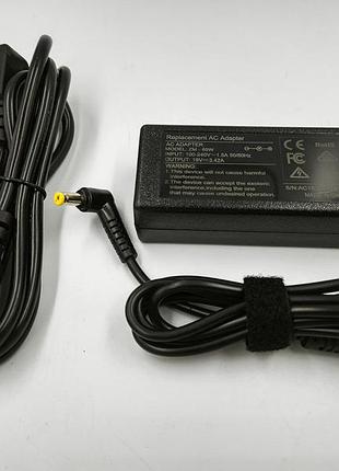 Zmac04 high quality oem блок питания для ноутбука acer 19v, 3.42a, 65w, 5.5*1.7м bullet, l-образный разъем