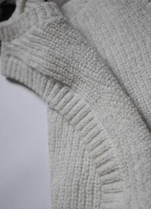 Беленький вязаный топ-топ h&amp;m s 2