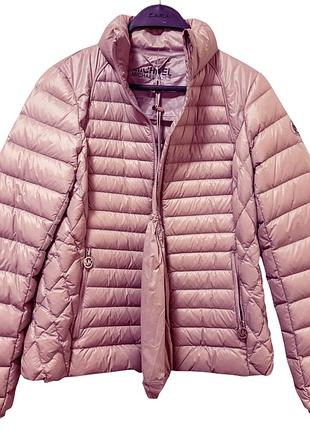 Жіноча пухова куртка michael kors beige packable down quilted jacket