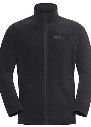 Кофта чоловіча jack wolfskin taunus fz m чорна