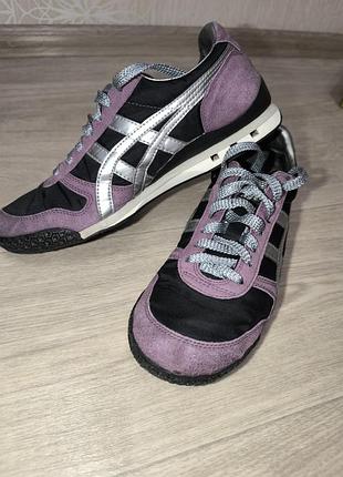 Onitsuka
tiger ultimate кросівки фіолетові з чорним