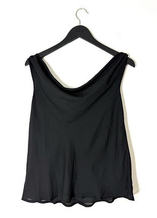 Чорна блуза топ asos