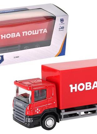 Машина 250414u "scania "новая пошта" techno drive