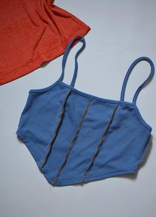 Короткий топ печворк shein xs