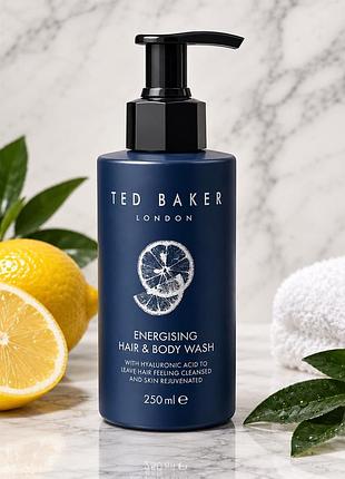 Гель для миття волосся та тіла ted baker energising, 250 ml