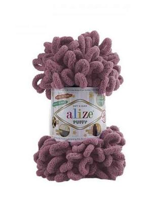 Пряжа puffy 28 5шт/уп 100% микрополиэстер 100г 9.2м тм alize