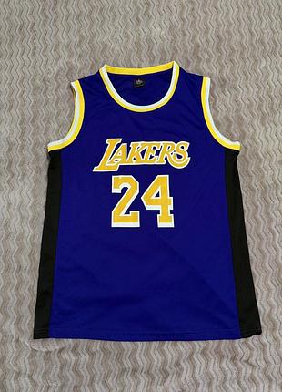 Баскетбольна майка джерсі los angeles lakers №24 kobe bryant / баскетбольна форма лейкерс (m–l)