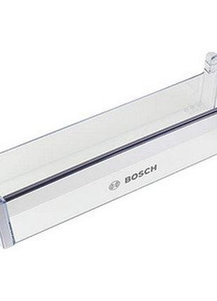 Полиця дверей для пляшок у холодильник bosch 00743239 440x110mm (з логотипом)