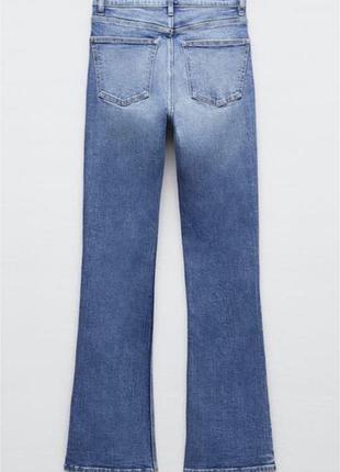 Джинси стрейч кльош zara 6