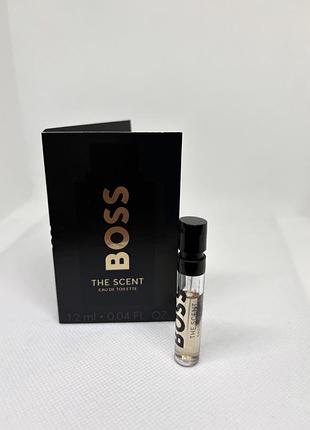 Оригинальный пробник boss the scent hugo boss туалетная вода