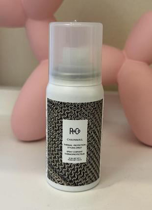 R+co chainmail thermal protection spray — термозахисний спрей для укладання волосся
