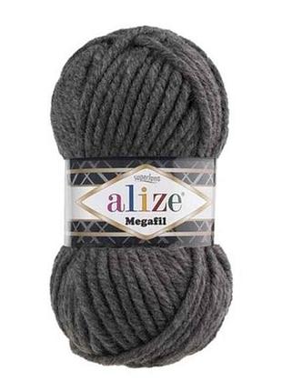 Пряжа megafil super lana 196 5шт/уп тм alize