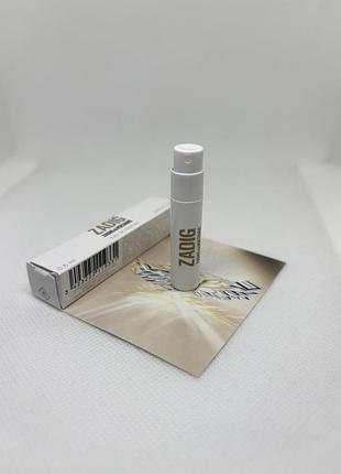 Оригінал пробник zadig eau de parfum zadig &amp; voltaire парфумована вода