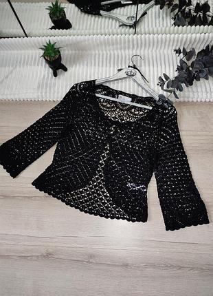 Плетена кофта кардиган p m-l