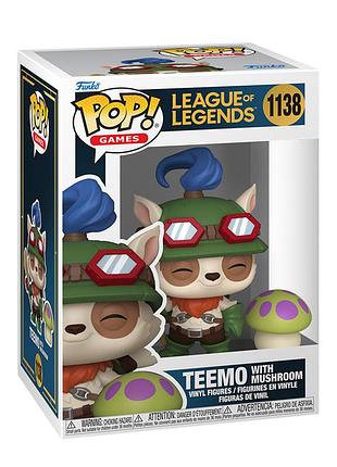 Набор игровых фигурок funko pop! серии лига легенд - тимо с отдыхающей ловушкой