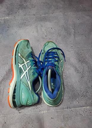 Кросівки asics gel-nimbus блакитні/сині, розмір 39