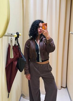 Штани жіночі heybecca коричневі