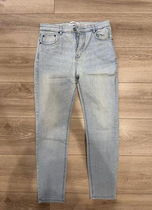Джинси чоловічі pull&bear slim блакитні