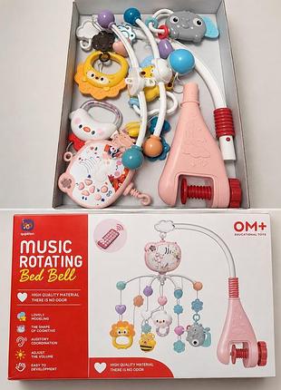 Мобіль музичний music rotating bed bell