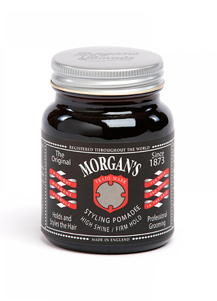 Помада для стилізації morgan's pomade high shine/firm hold 100 г