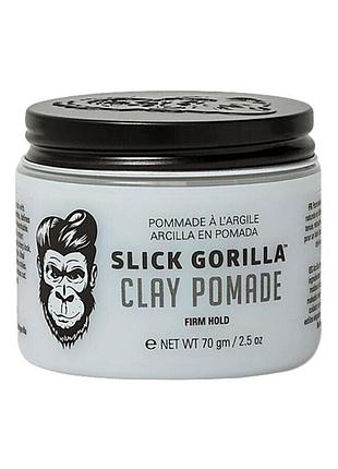 Глина для укладання slick gorilla clay pomade 70 г