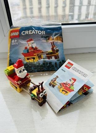 Lego creator поїздка на санчатах санти