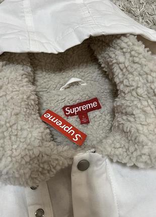 Supreme куртка тедді 4