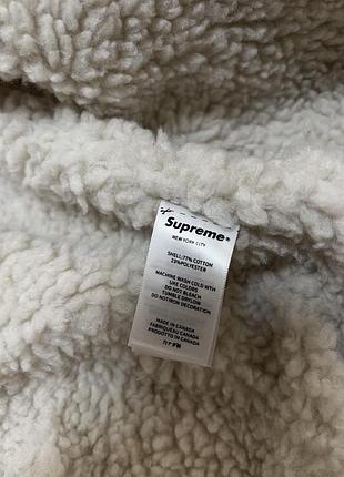 Supreme куртка тедді 8